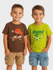 Nautinati Boys' Cotton Printed T-shirt | Age 2 - 10 Years | Pack of 2