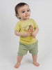 Nautinati Disney Lion King Baby Boys Animal Print Pure Cotton Regular T Shirt (Green, Pack of 2)