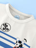 Nautinati Boys' Cotton Pack of 2 Mickey Mouse Print T-shirt