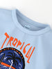 Nautinati Boys' Cotton Graphic Chest Print T-shirt