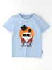 Nautinati Boys' Pack of 2 Cotton Beach Graphic Printed T-shirts