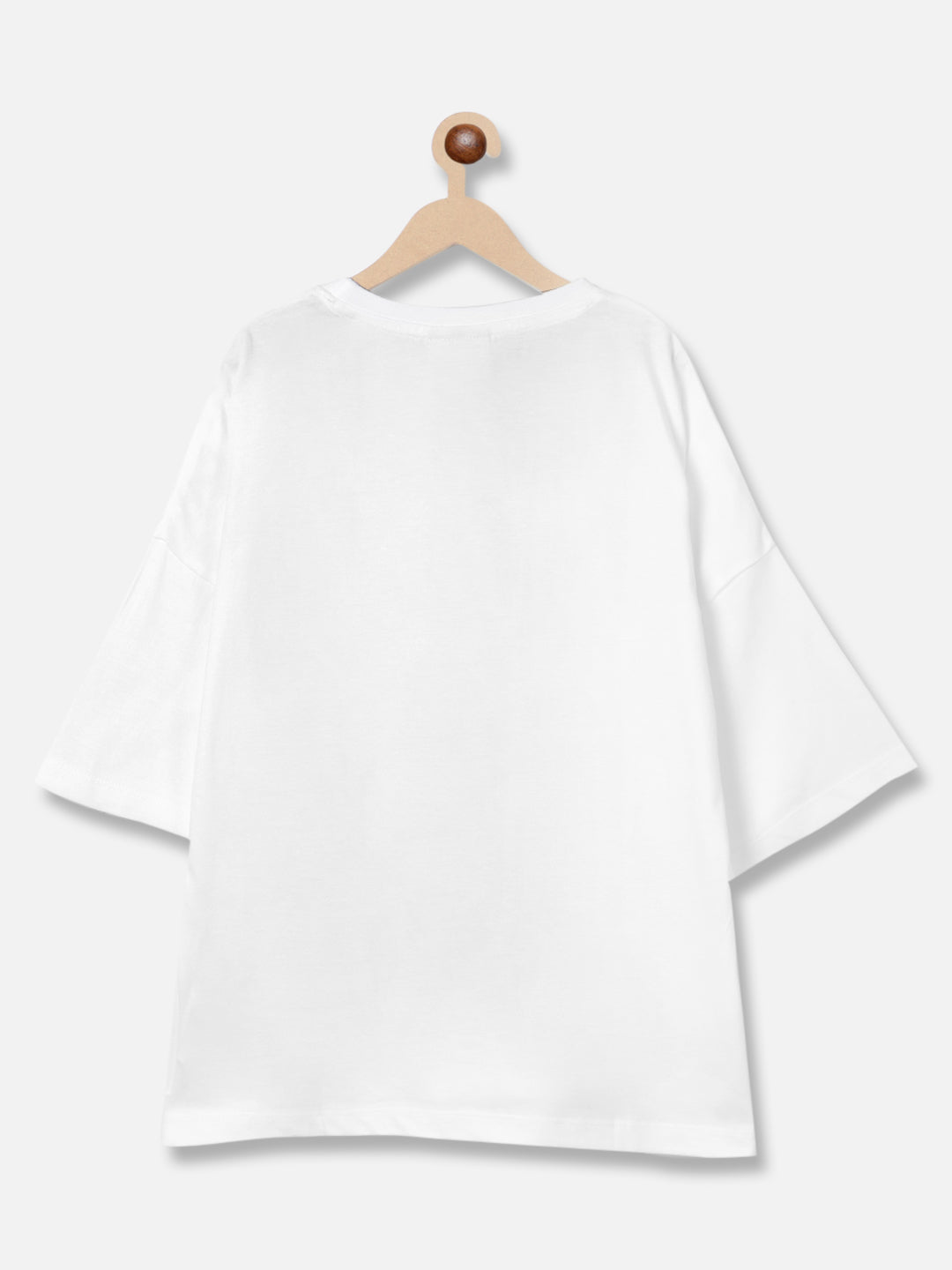 Girls Printed Pure Cotton T-Shirt