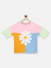 Natilene Girls Colourblocked Pure Cotton Top