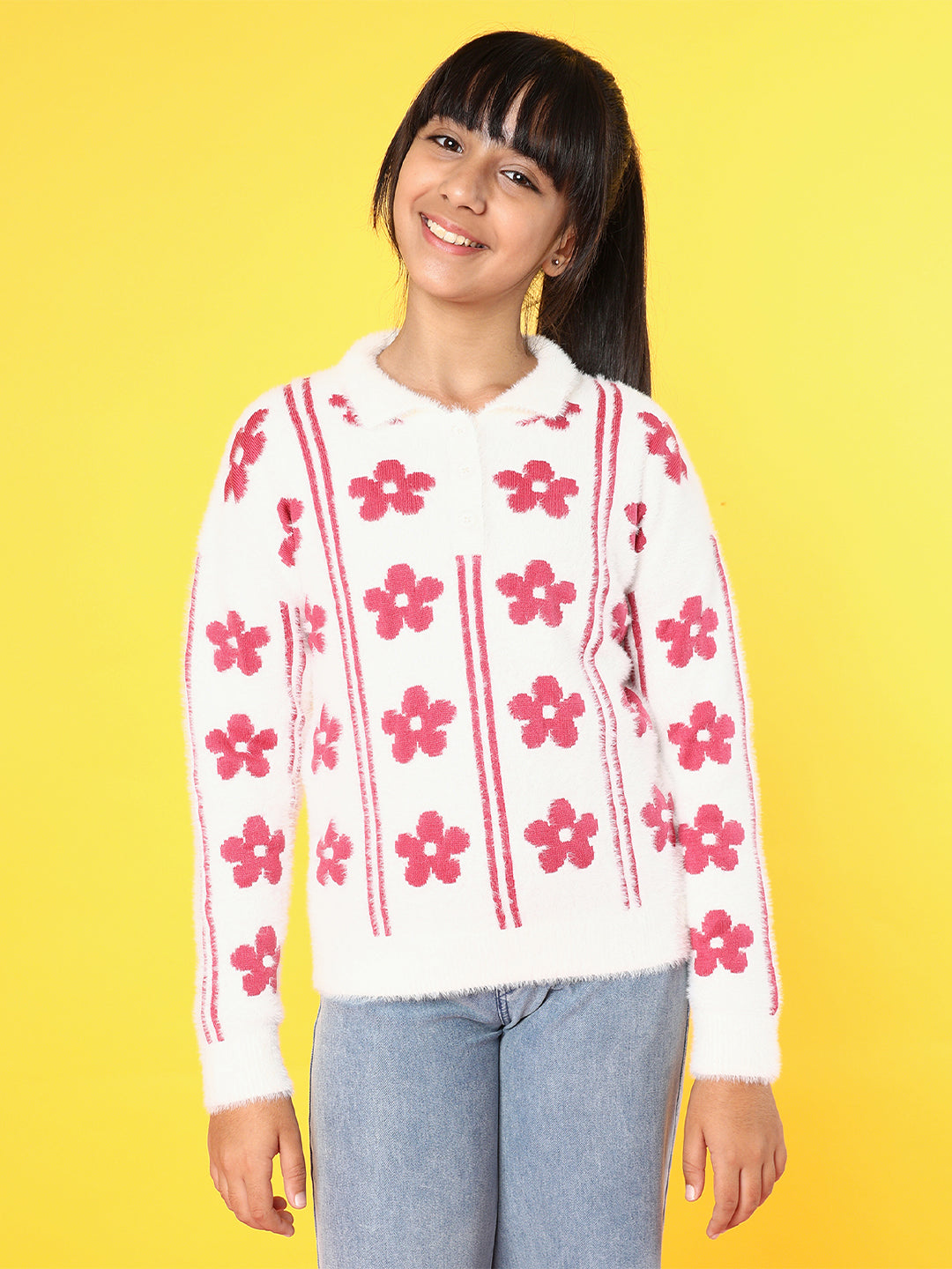 Natilene Girls Sweater