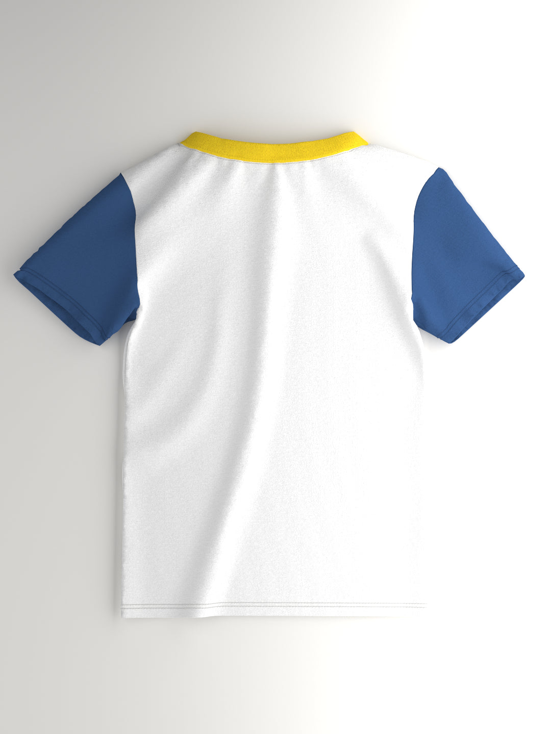 Boys Cobaltblue-Orange-White Graphic Printed Half Sleeve Pack of 3 T-Shirt