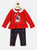 Nautinati Girls Printed Top With Trousers