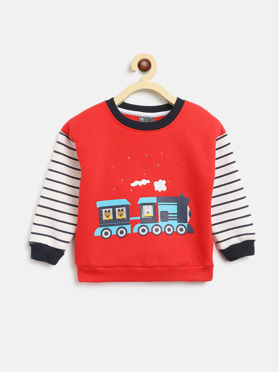 Nautinati Boys Graphic Printed Sweatshirt