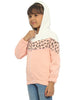 Nautinati Girls Animal Printed Polyester Hooded Sweatshirt