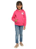 Nautinati Girls Pink Hooded Sweatshirt