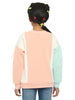 Nautinati Girls Colourblocked Sweatshirt
