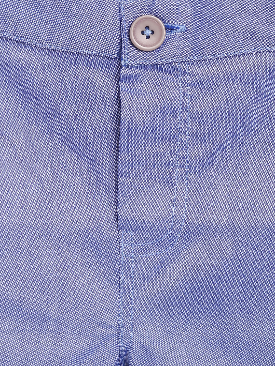 Nautinati Boys White Blue Printed Pure Cotton Shirt With Shorts