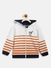 Nautinati Boys Striped Hooded Sweatshirt