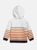 Nautinati Boys Striped Hooded Sweatshirt