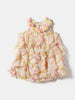 Nauti Nati Infant Girls Floral Print Ruffled Chiffon A-Line Dress