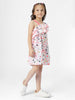 Nauti Nati Floral Print Ruffled A-Line Dress